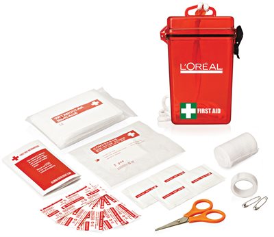 21 Piece Waterproof First Aid Kit