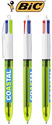 4 Colours® Fluo BIC® Pen