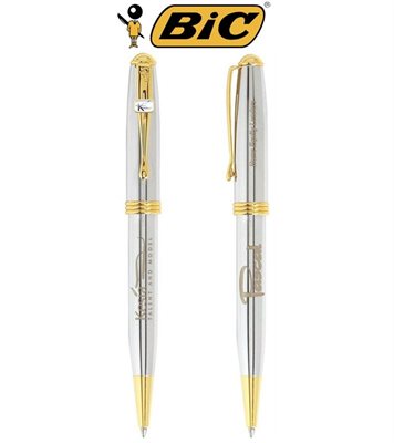 BIC® Worthington Chrome Ballpoint Pen