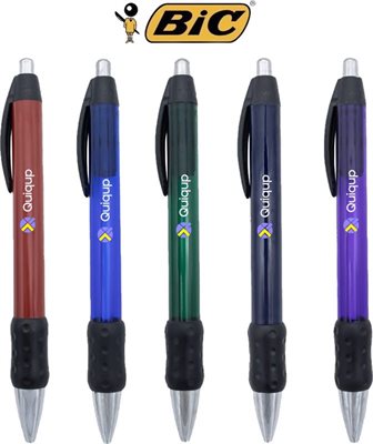 Chrome Grip Wide Body BIC® Pen
