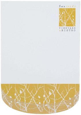 Curve Bevelled Adhesive Note