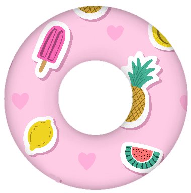 Inflatable 90cm Floating Ring