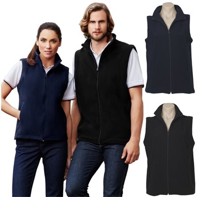 Ladies 285 GSM Polyester Micro Fleece Vest
