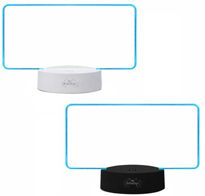 Light-Up Small Horizontal Shaped Award