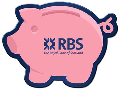 Piggy Bank Shaped Cork Acrylic Coaster