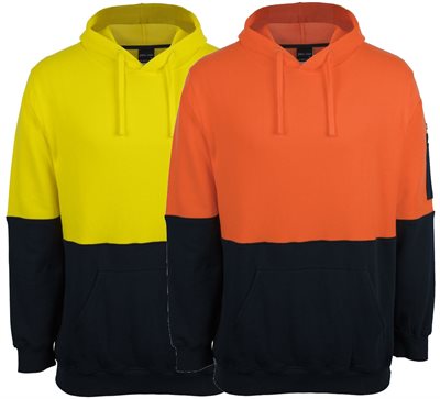 Pinto Hi Vis Cotton Pull Over Hoodie