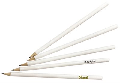 Rassa White Wooden Pencil