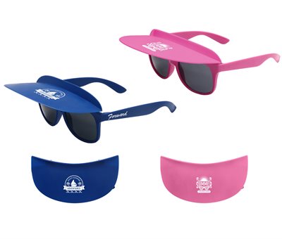 Solstice Flip Up Visor Sunglasses