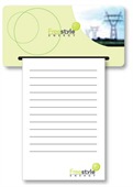 Large Rectangle Magnet Notepad Combo