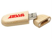 Prancer 16GB Bamboo USB Flash Drive