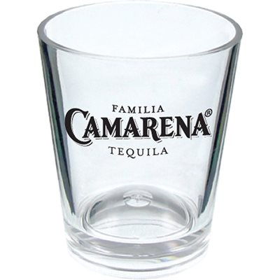 1.25oz Clear Styrene Plastic Shot Glass