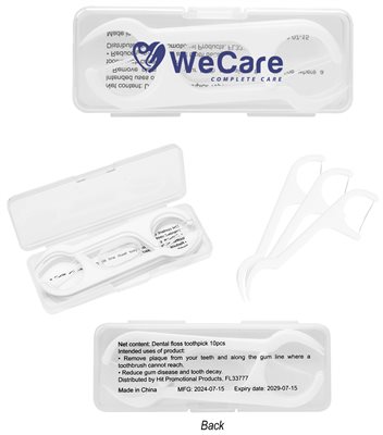 10 Pack Dental Floss Pickers