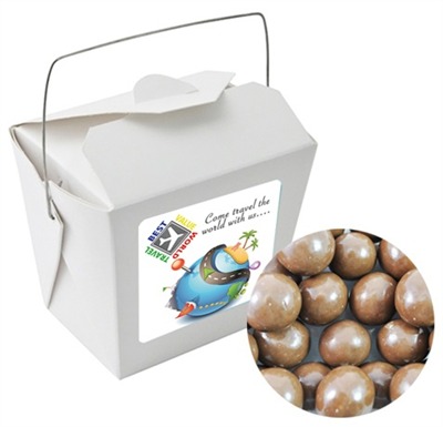 100gm Chocolate Malt Balls White Noodle Box