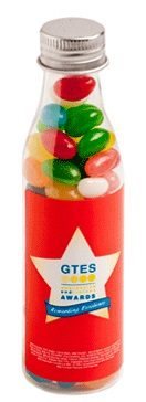100gm Jelly Beans In Mini Soda Bottle
