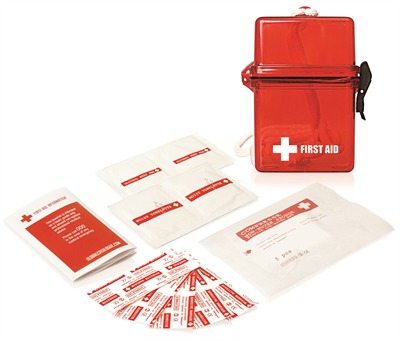 15 Piece Waterproof First Aid Kit