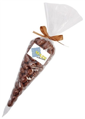 150gm Chocolate Peanuts Confectionery Cone