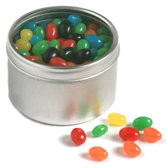 150gm Jelly Beans Window Tin