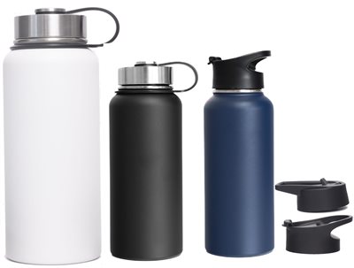 1L Tripple Lid Vacuum Drink Bottle