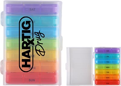 21 Compartment Pill Dispenser