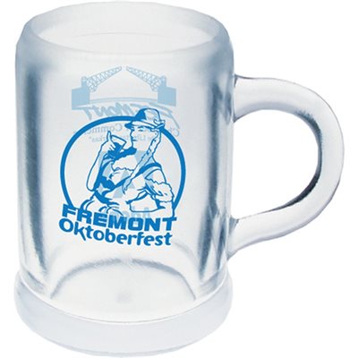 2oz Clear Styrene Plastic Sampler Mini German Stein