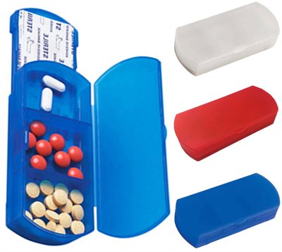 3 Compartment Pill Box With Plasters
