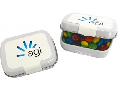 30g Mini M&Ms In Rectangular Tin