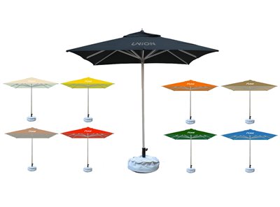 3x3m Square Budget Market Umbrella