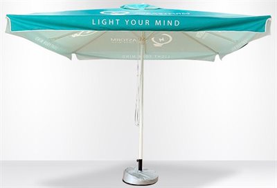 3x3m Square Valance Full Colour Market Umbrella