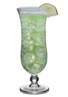 400ml Coastal Polycarbonate Hurricane Glass