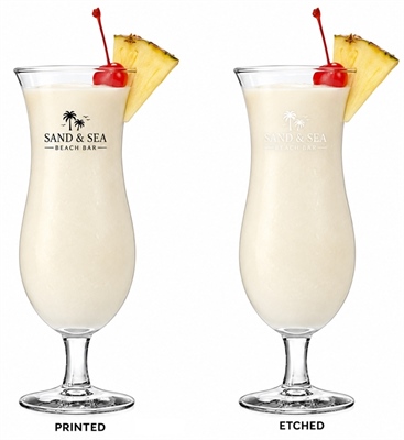 444ml Reef Hurricane Cocktail Glass