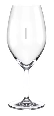 475ml Summit Plimsoll Double Vertical Lined Glass