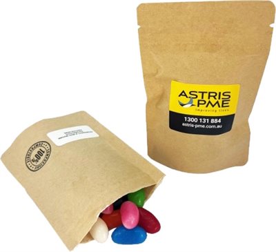 50g Aussie Jelly Beans In Compostable Bag