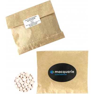 50g Chewy Mints In Kraft Paper Bag