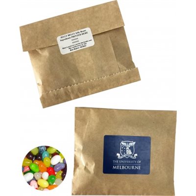 50g Jelly Belly Jelly Beans In Kraft Paper Bag