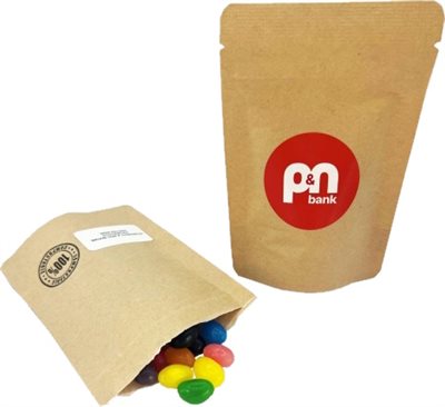 50g Mini Jelly Beans In Compostable Bag