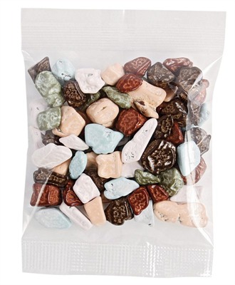 50gm Chocolate Rocks Cello Bag