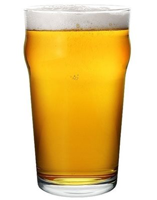 570ml Nonic Tempered Beer Glass