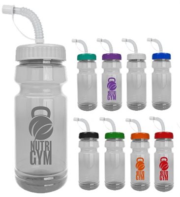 710ml Kahuna Sports Bottle With Sipper Straw Lid