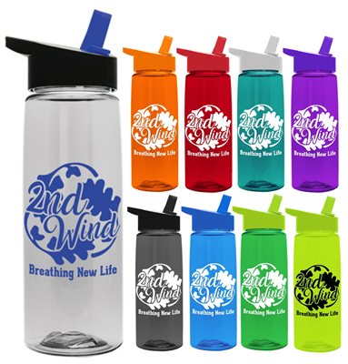 770ml Ally Tritan Renew Drink Bottle With Flip Straw Lid