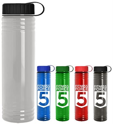 945ml Cascade Tritan Renew Water Bottle With Tethered Lid