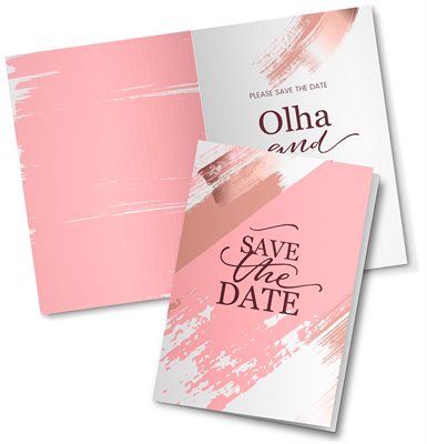 A5 Matte Gift Card
