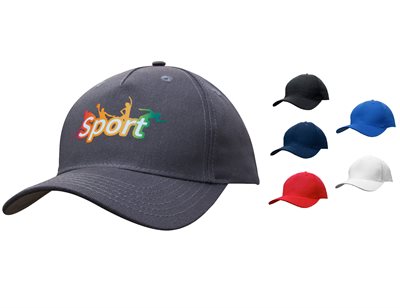 Alpha 5 Panel Cotton Twill Cap