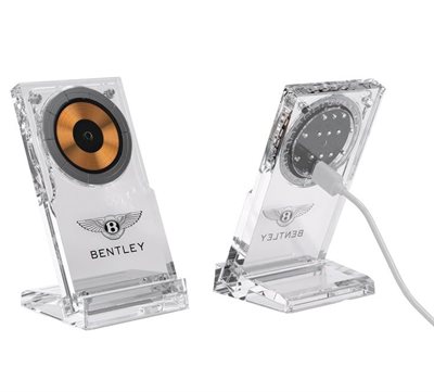 Amalfi 15W Acrylic Magnetic Wireless Charging Stand