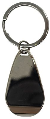 Apollo Gunmetal Bottle Opener Keyring