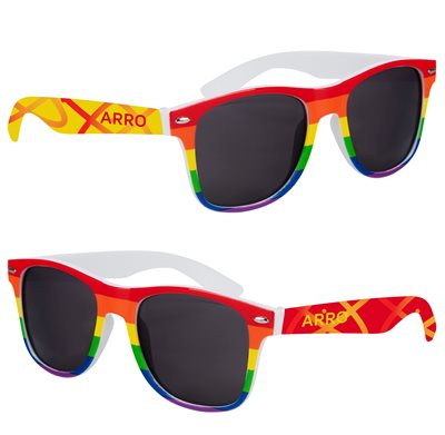 Azure Full Colour Prism Malibu Sunglasses