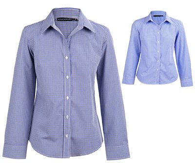 Baily Ladies Multi-Tone Check Long Sleeve Shirt