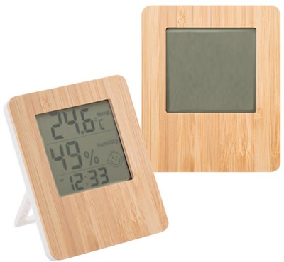 Bamboo Digital Desk Clock