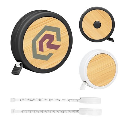 Bamboo Locking Tape Measure