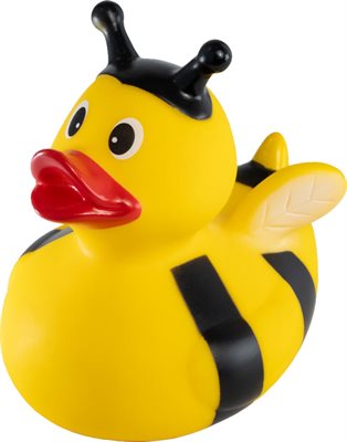 Bee Themed Rubber Duck