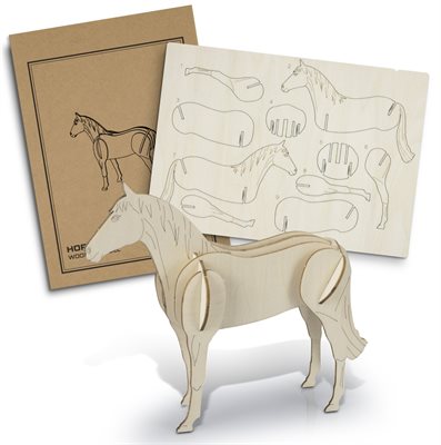 BRANDCRAFT Interlocking Horse Puzzle